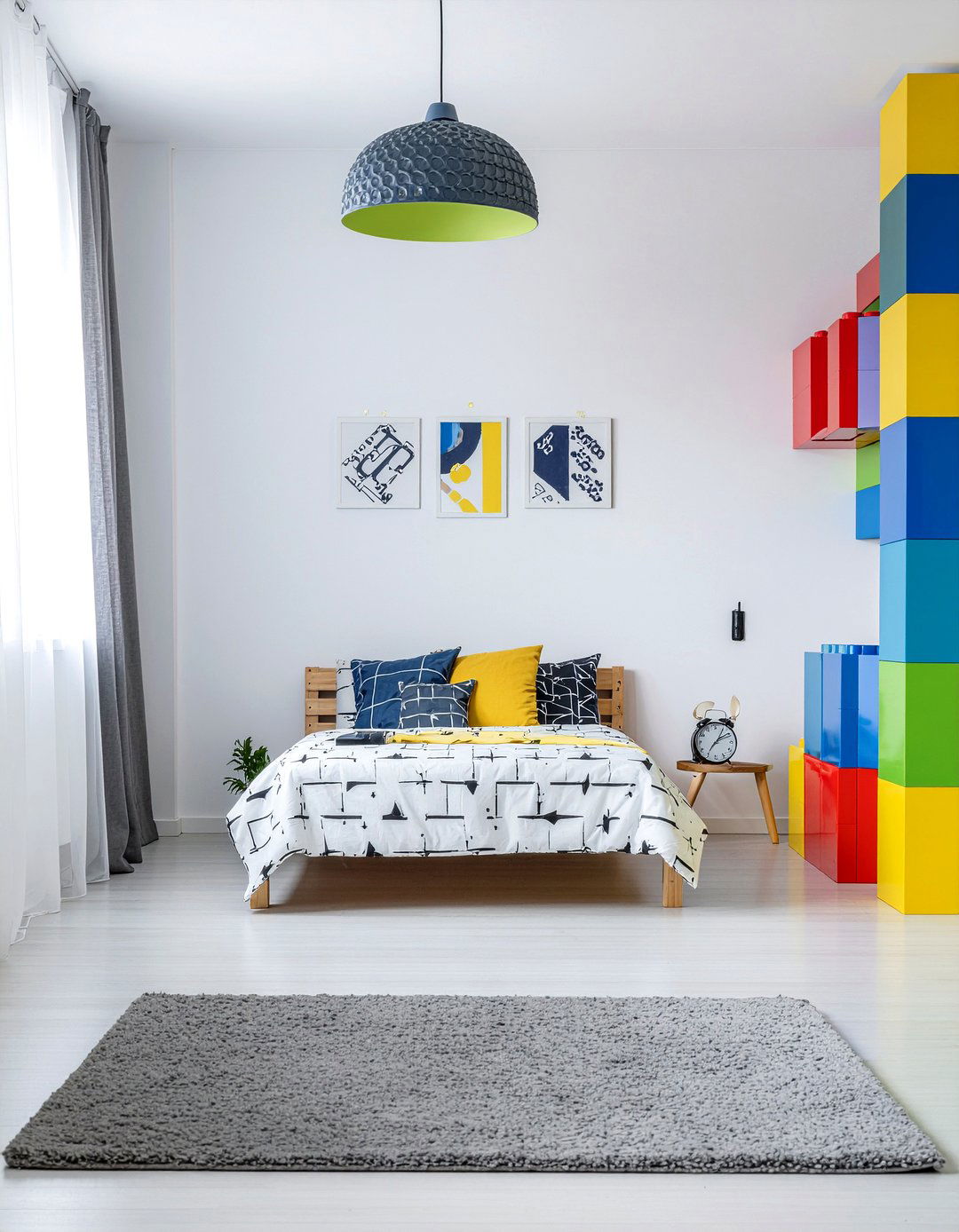 Lego Bedroom - 30 geek bedroom ideas