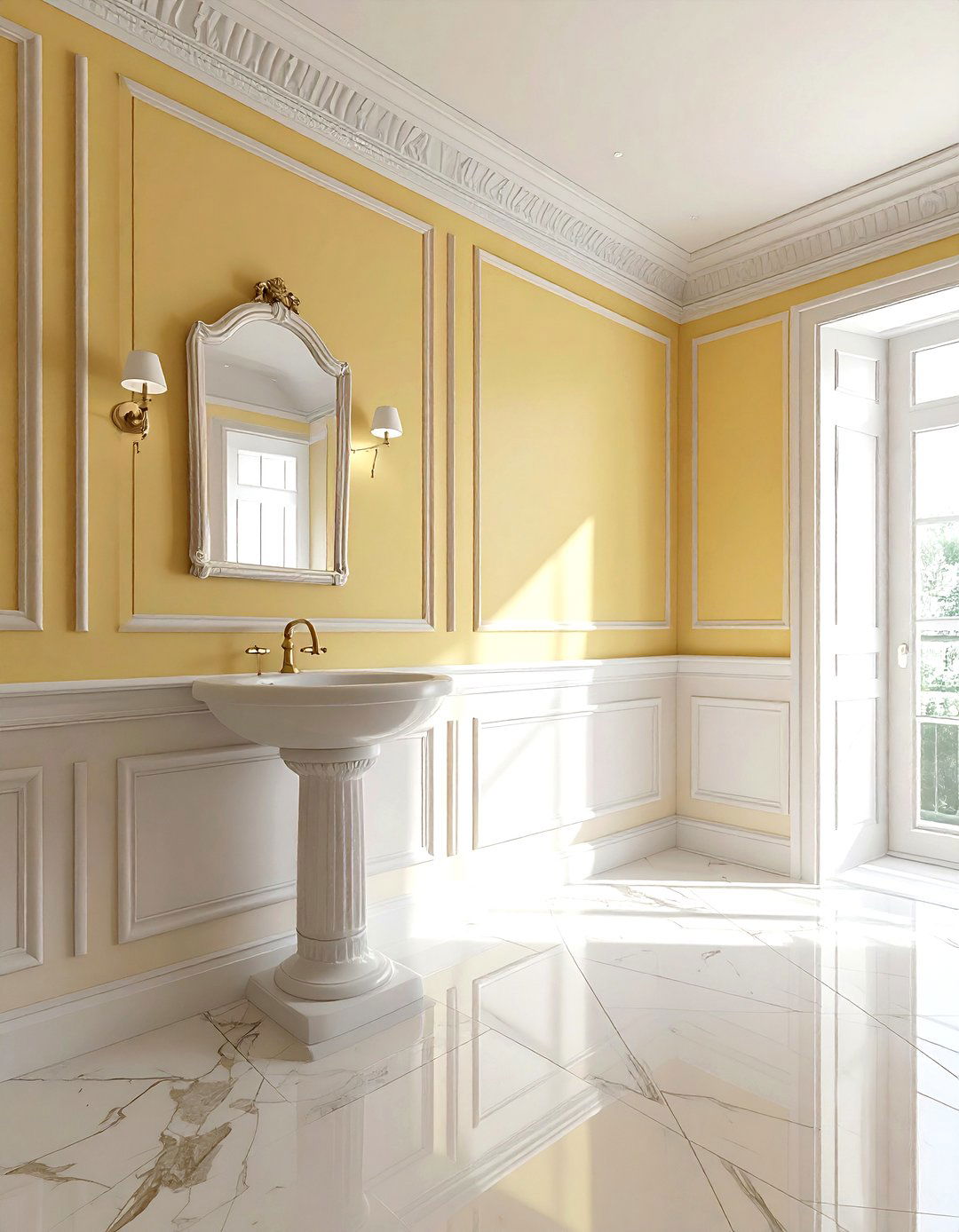 Lemon Yellow Dining Room - 30 yellow dining room decor ideas