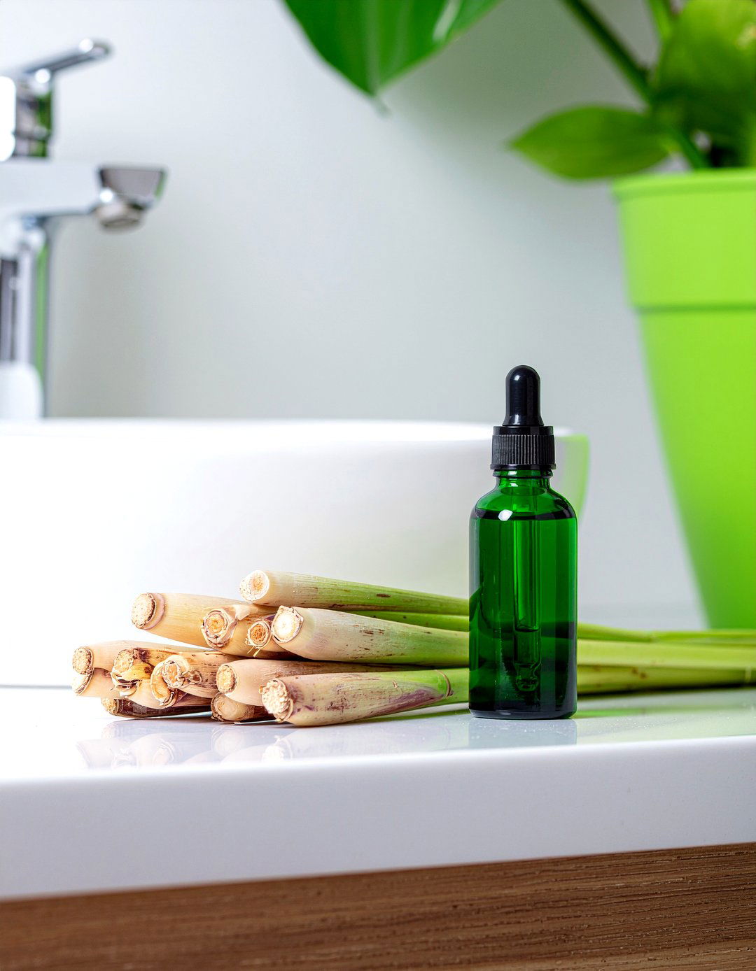 Lemongrass oil - 30 bathroom scent ideas