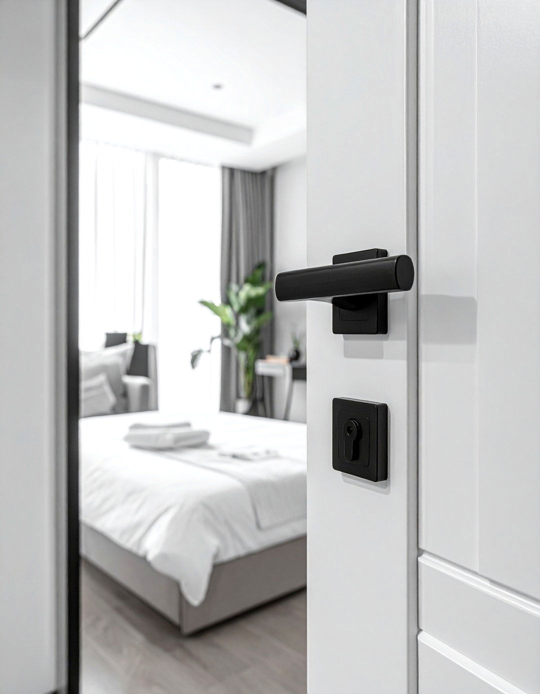Lever style door handles - 30 senior bedroom ideas