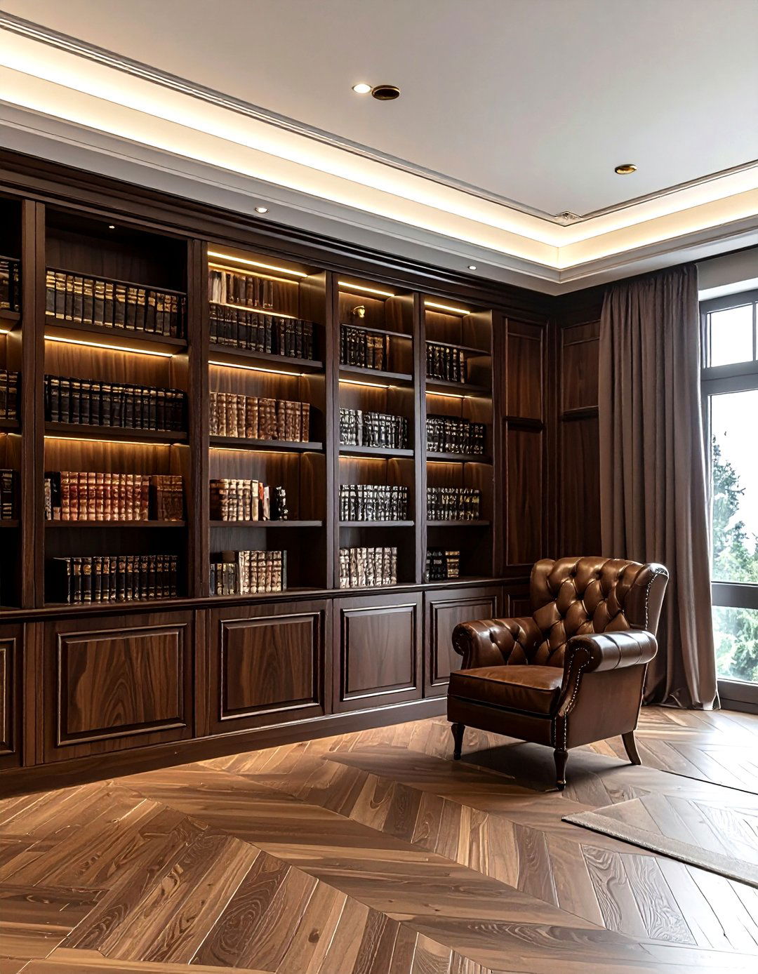 Library Living Room Brass Sconce - 30 living room sconce ideas