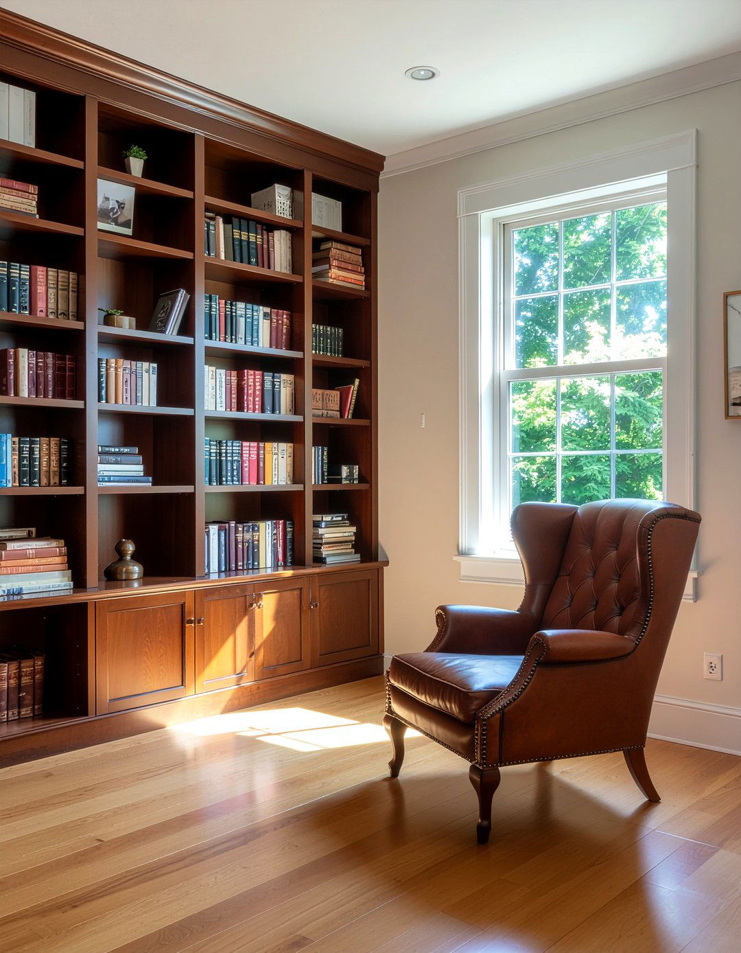 Library Vibe - 30 man cave living room ideas