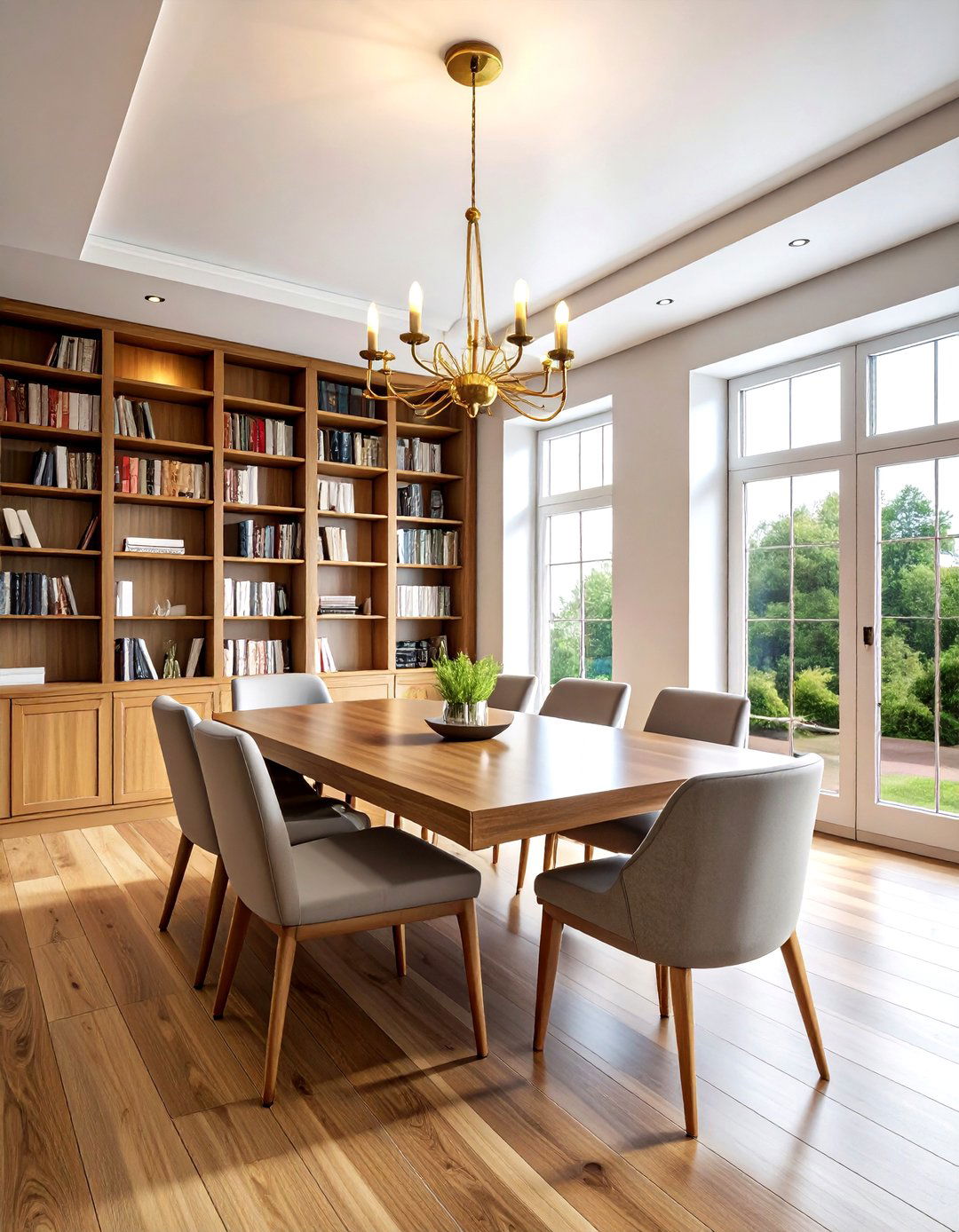 Library dining room hybrid - 30 dining room decorating tips