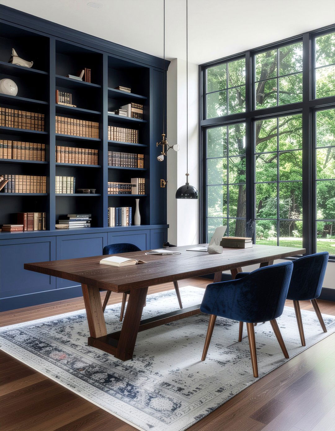 Library dining room office - 30 dining room office combo ideas