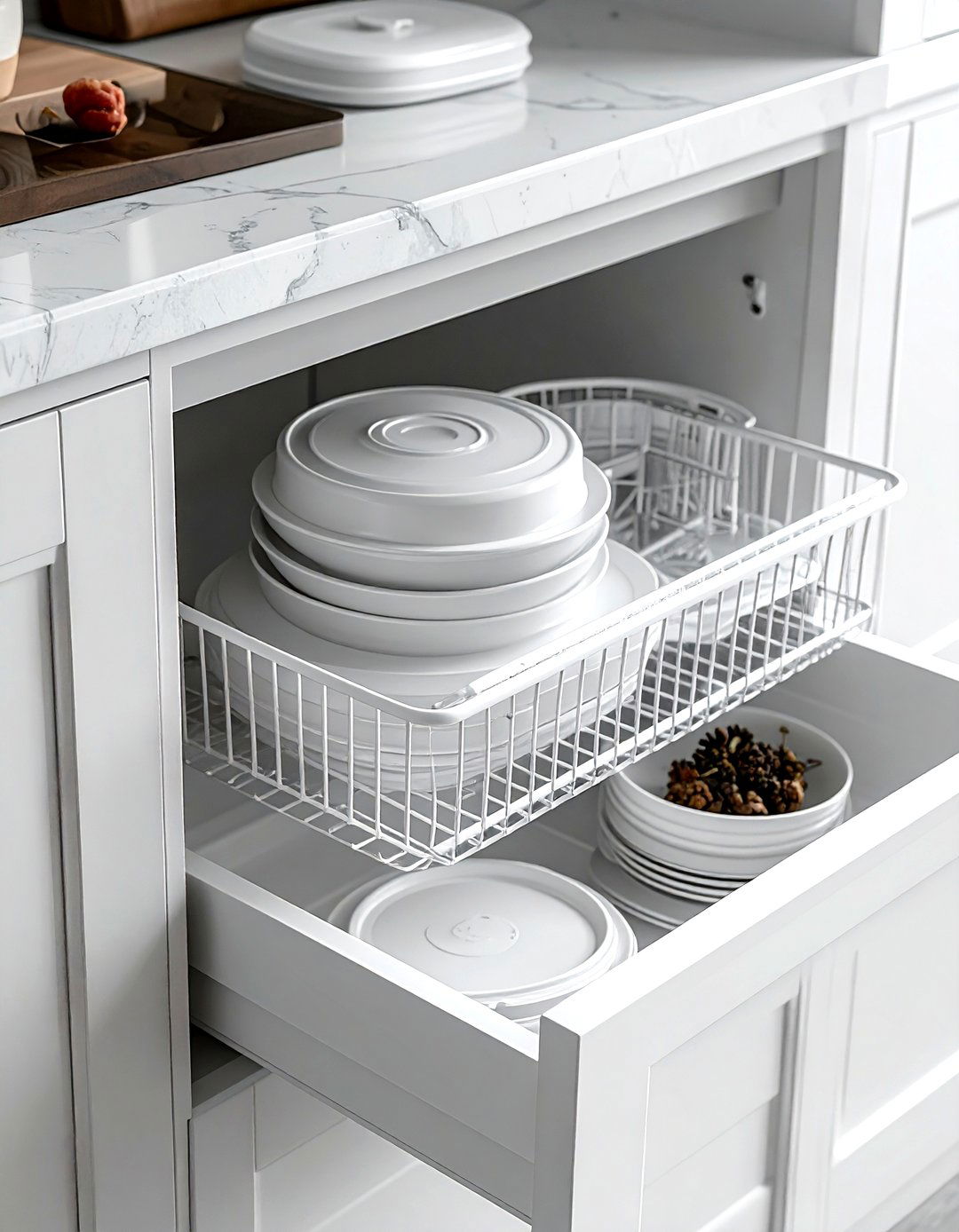 Lid Organizer For Cabinets - 30 kitchen vertical storage ideas