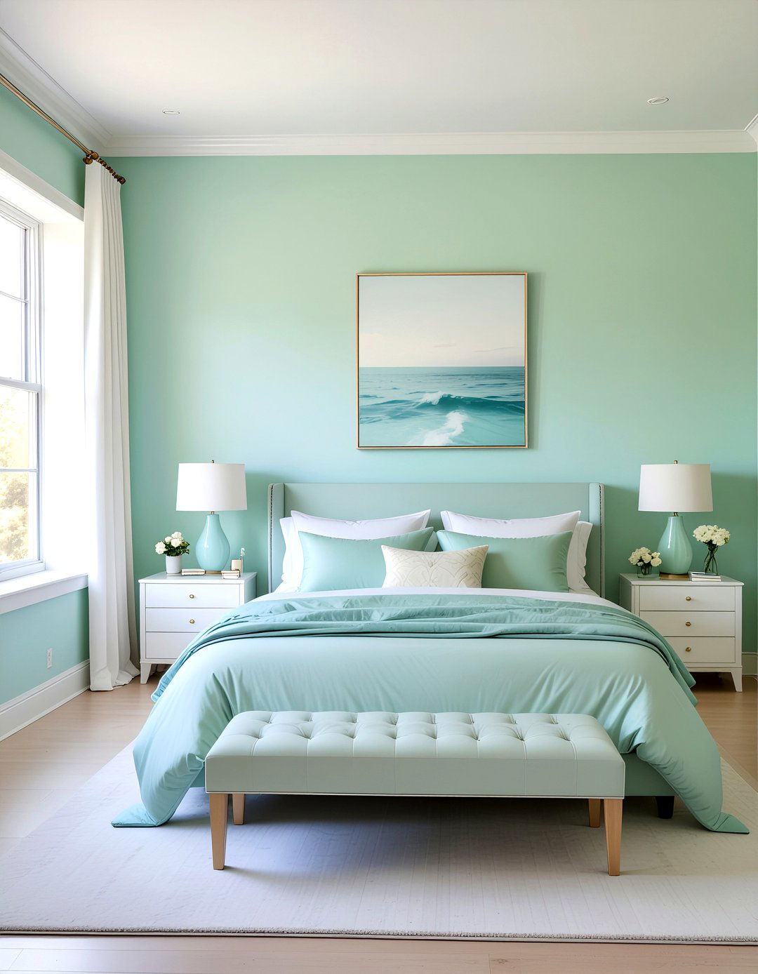 Light Aqua Bedroom - 30 aqua bedroom ideas