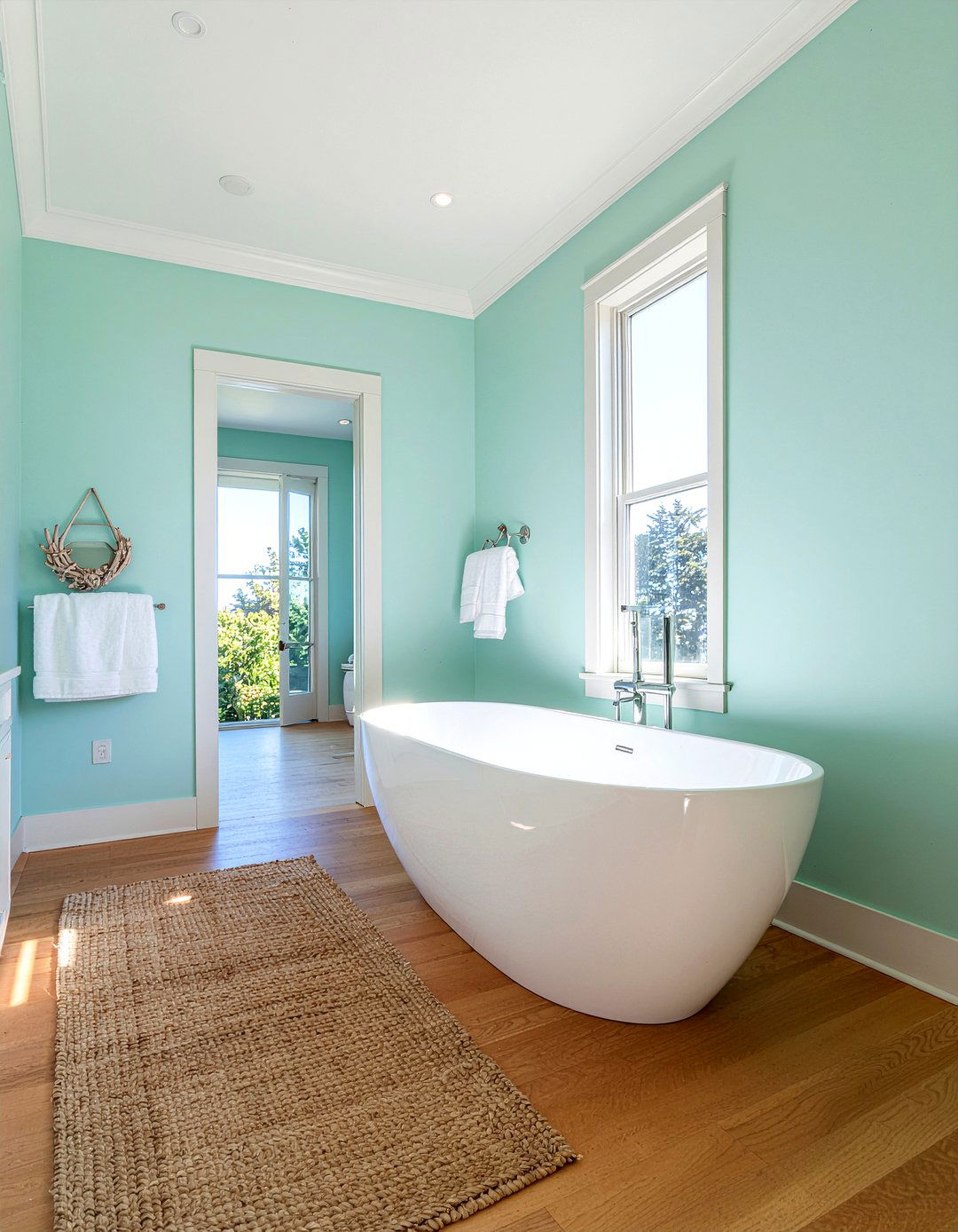 Light Aqua Walls - 30 aqua bathroom ideas