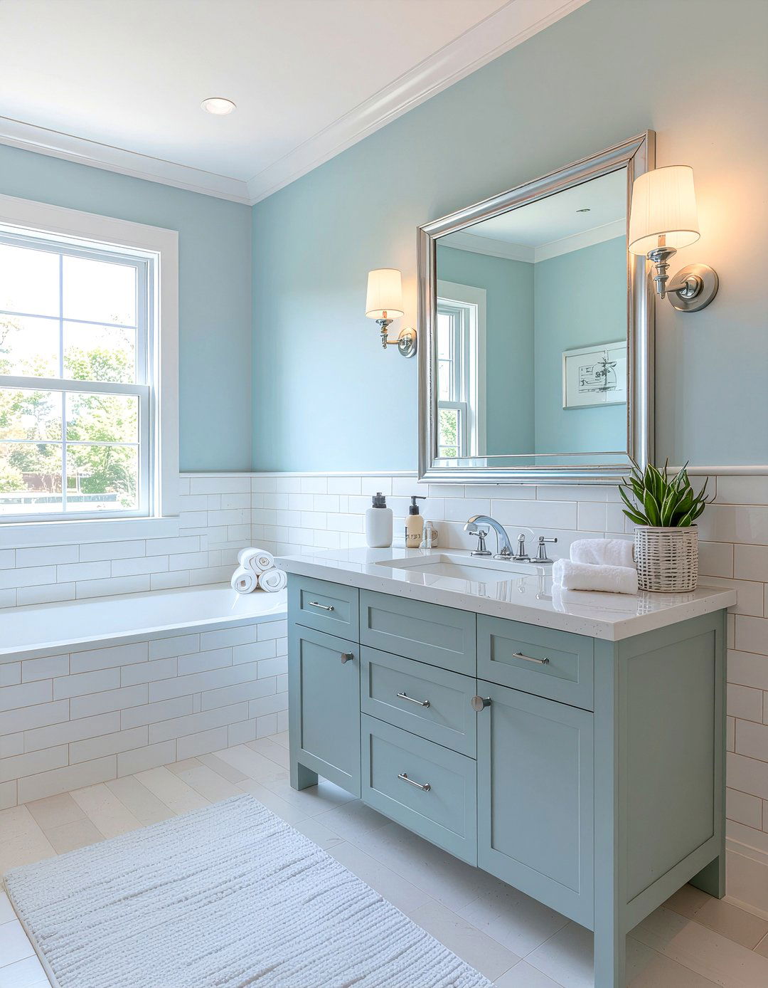 Light Blue Bathroom Paint - 30 bathroom paint colors