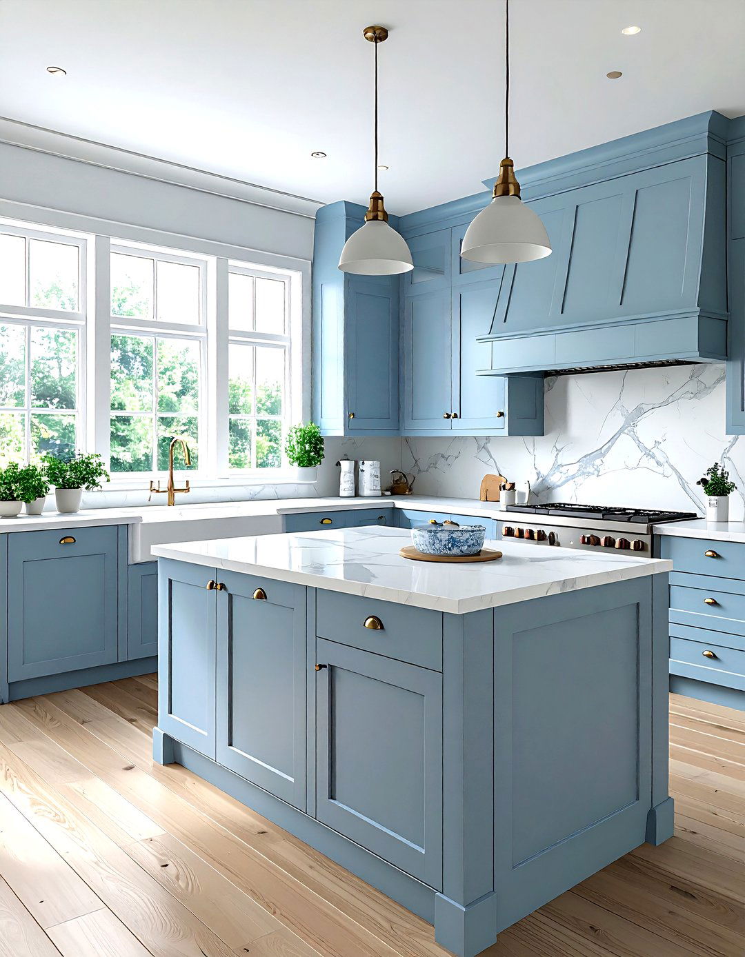 Light Blue Kitchen - 30 kitchen soft settings