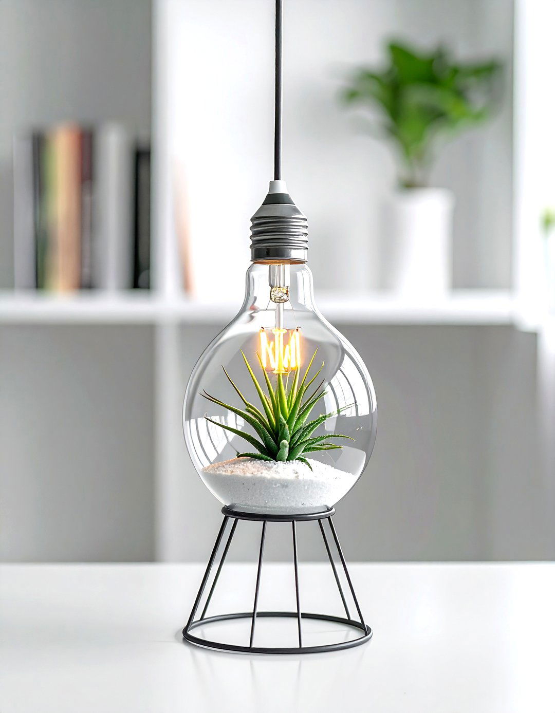 Light Bulb Terrarium - 30 living room terrariums
