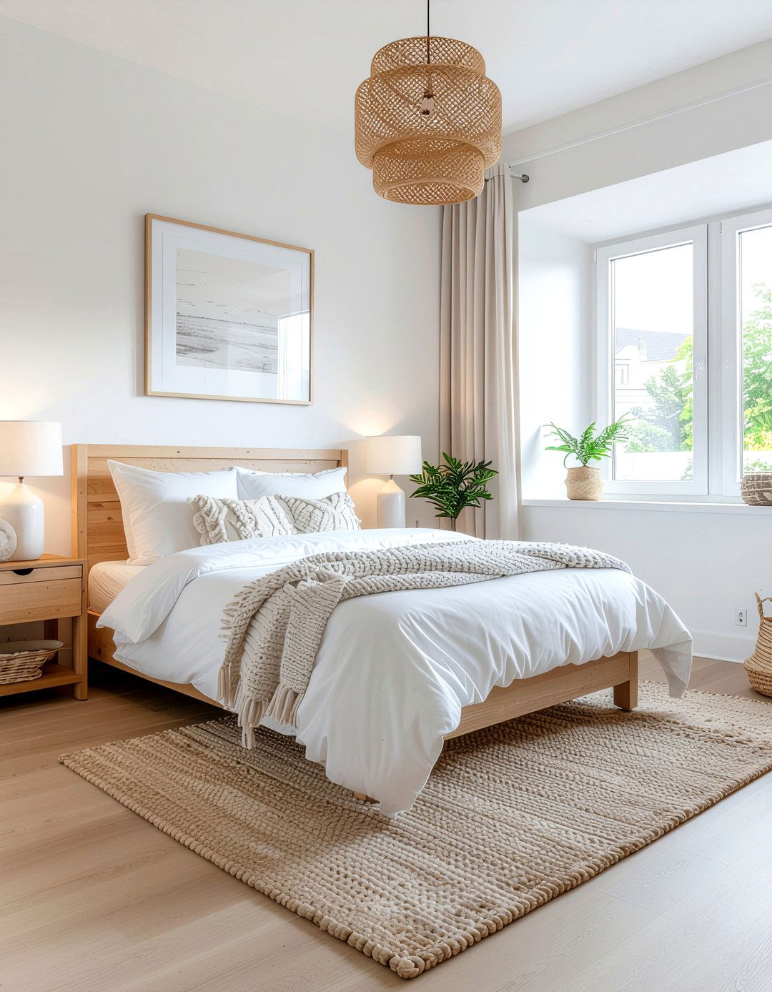 Light Color Palette - 30 bedroom small space solutions