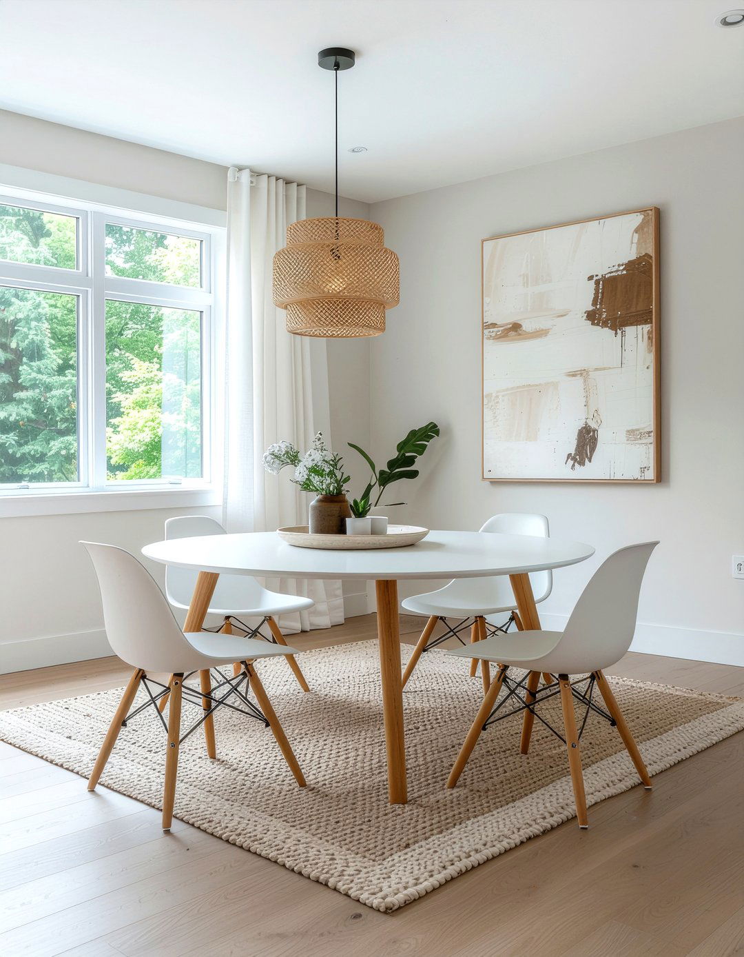 Light Color Palette Dining Room - 30 dining room space saving ideas