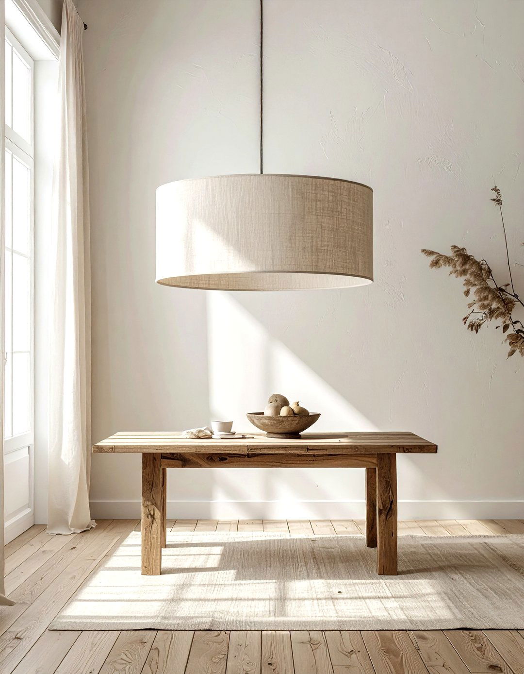 Light Fixture Width - 30 dining room design rules