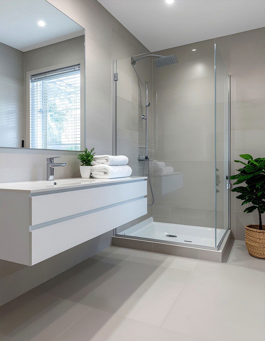 Light Gray Bathroom - 30 cool gray bathroom ideas