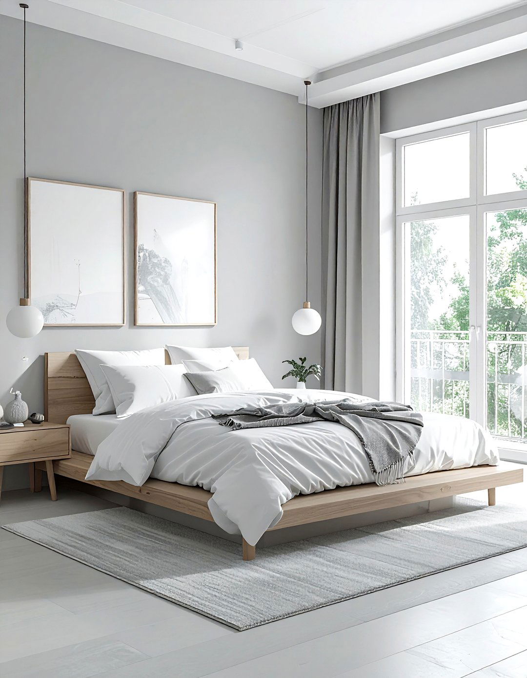 Light Gray Bedroom - 30 contemporary gray bedroom ideas