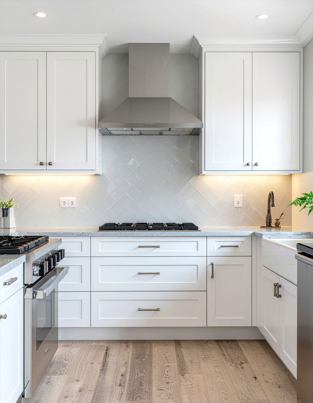 Light Gray Kitchen Backsplash - 30 light gray kitchen ideas