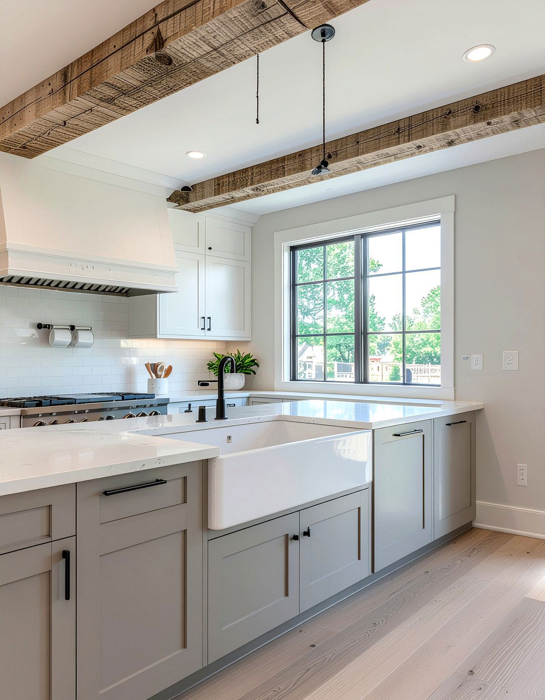 Light Gray Kitchen Farmhouse - 30 light gray kitchen ideas