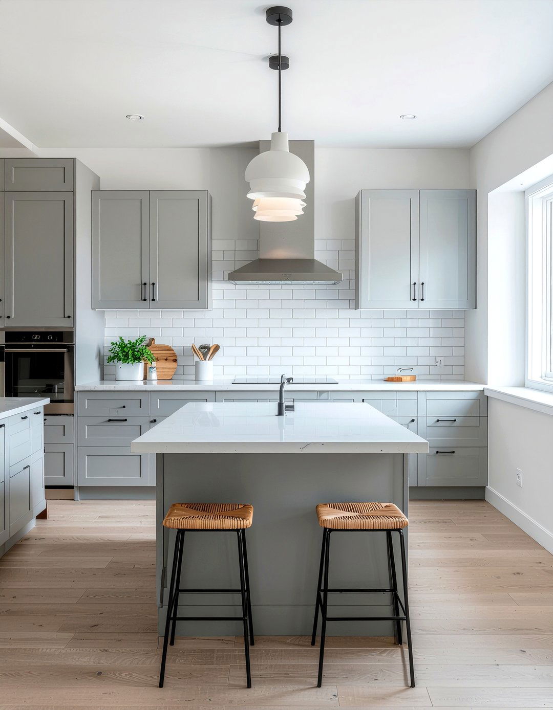 Light Gray Kitchen Scandinavian - 30 light gray kitchen ideas