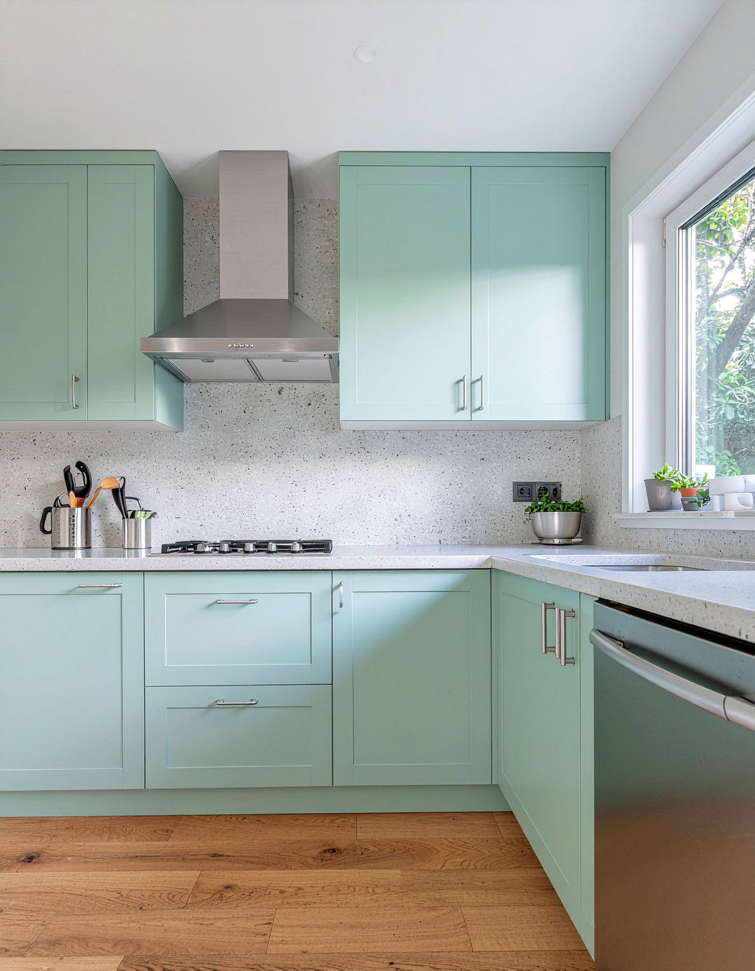 Light Green Kitchen Cabinets - 30 green kitchen design ideas
