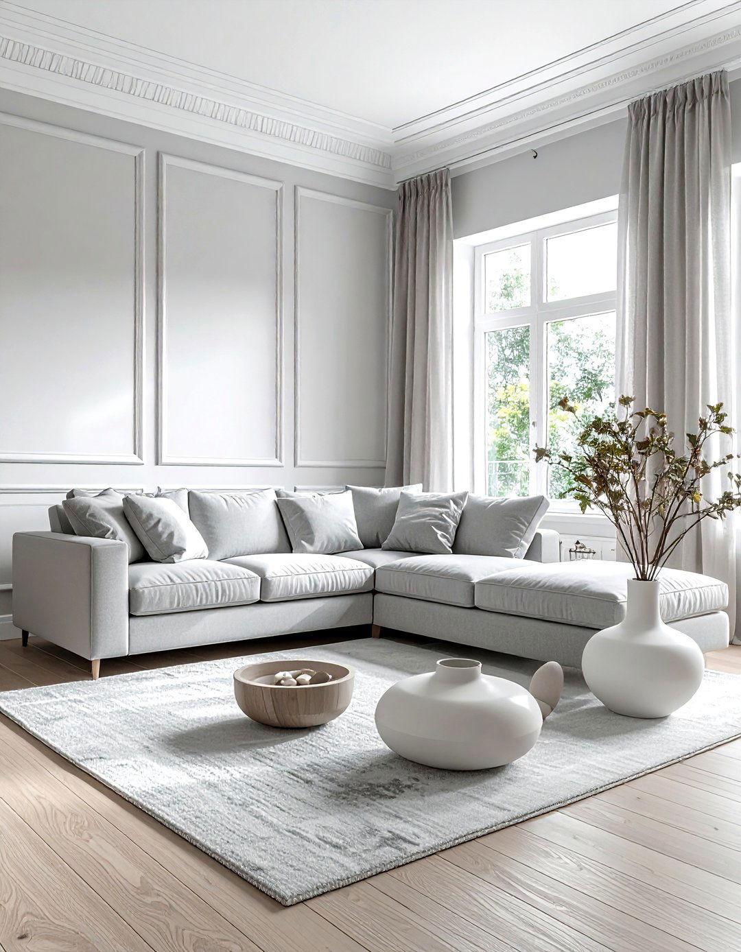 Light Grey Living Room - 30 grey living room ideas