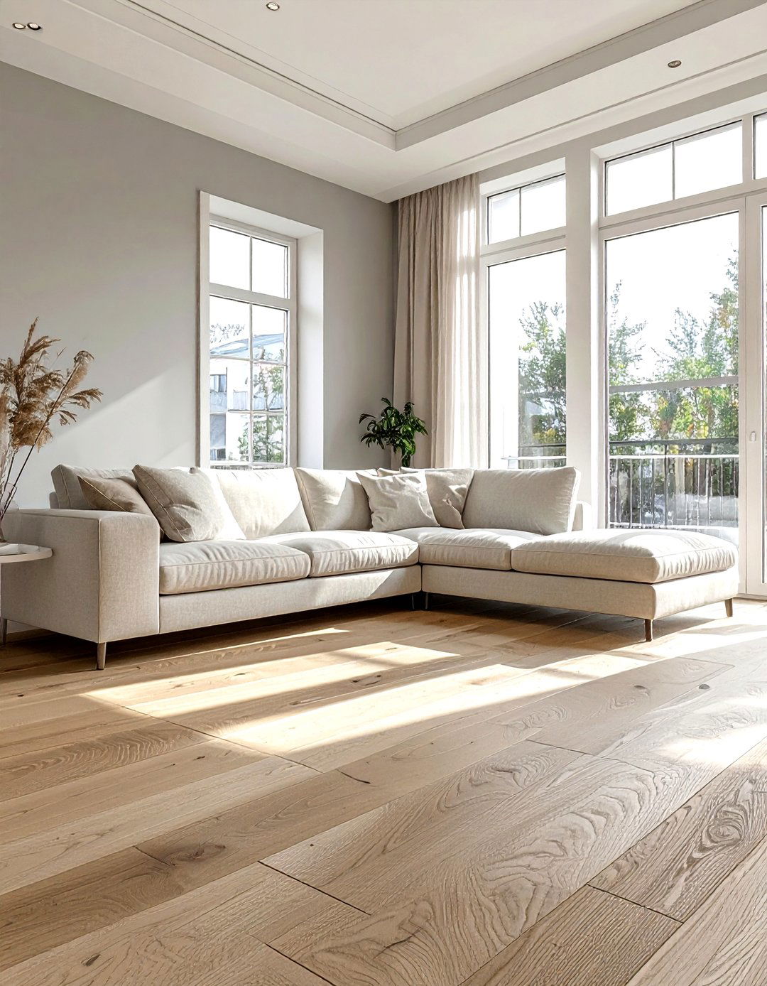 Light Oak Hardwood - 30 living room flooring ideas