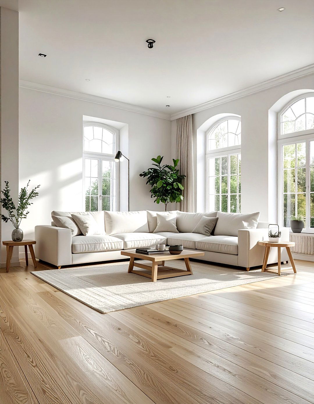 Light Oak Hardwood - 30 living room hardwood floors