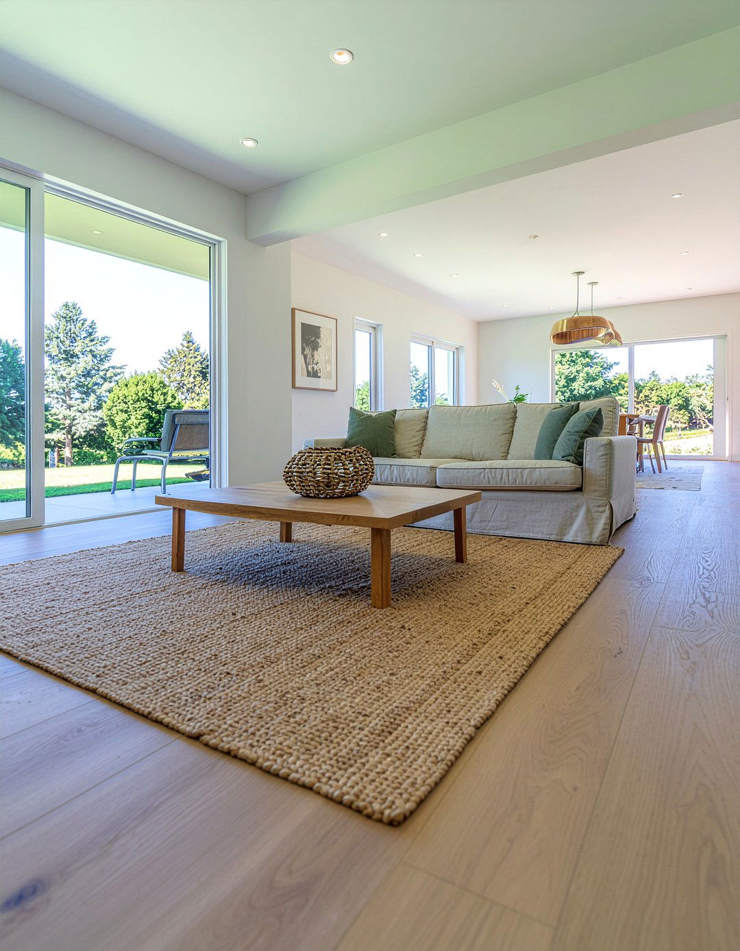 Light Oak Vinyl Plank - 30 living room vinyl flooring ideas