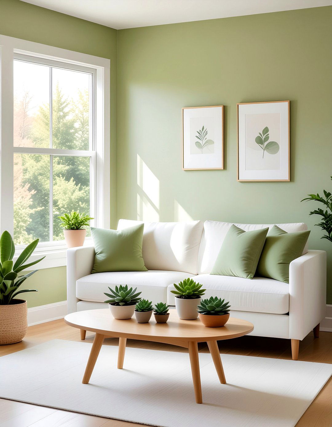 Light Olive Green Walls - 30 olive green living room ideas