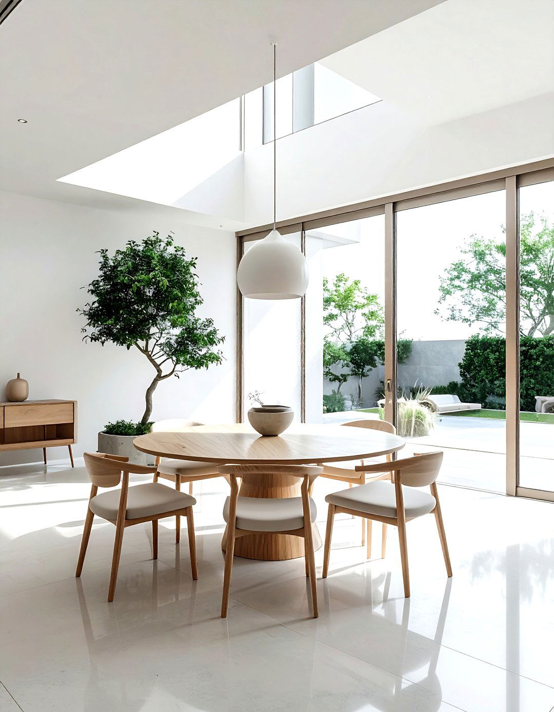 Light Well - 30 dining room natural lighting ideas