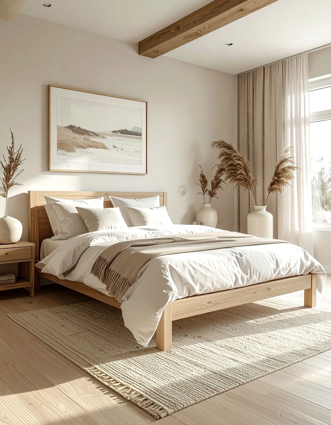 Light Wood Bedroom - 30 coastal cream bedroom ideas