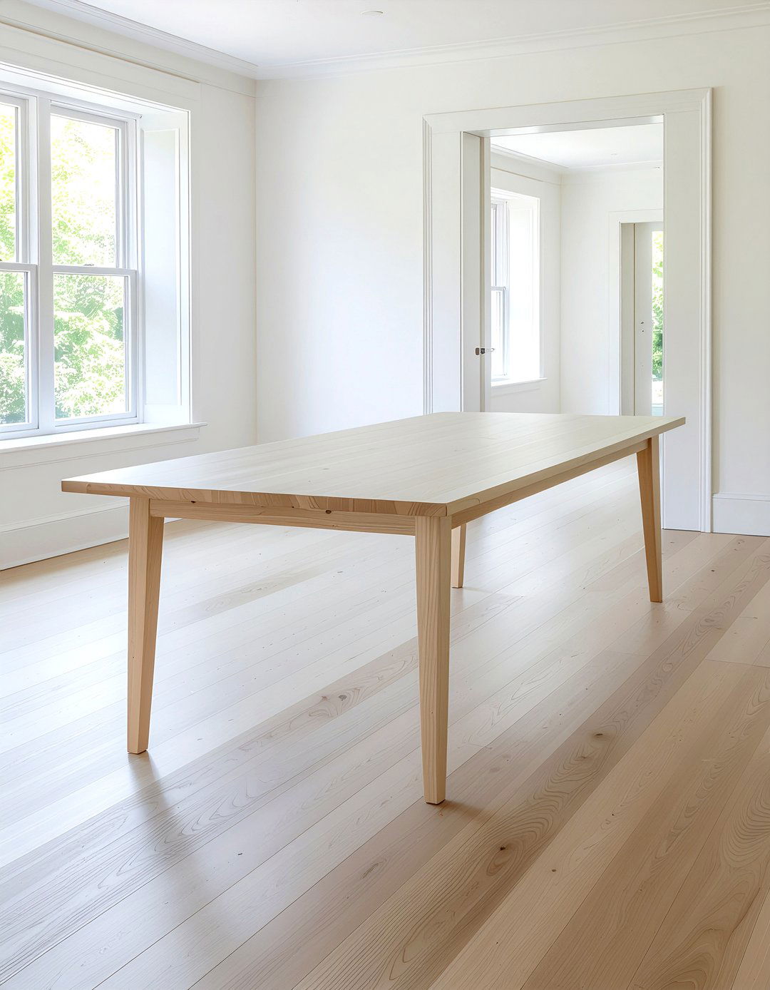 Light Wood Dining Table - 30 Norwegian dining room ideas