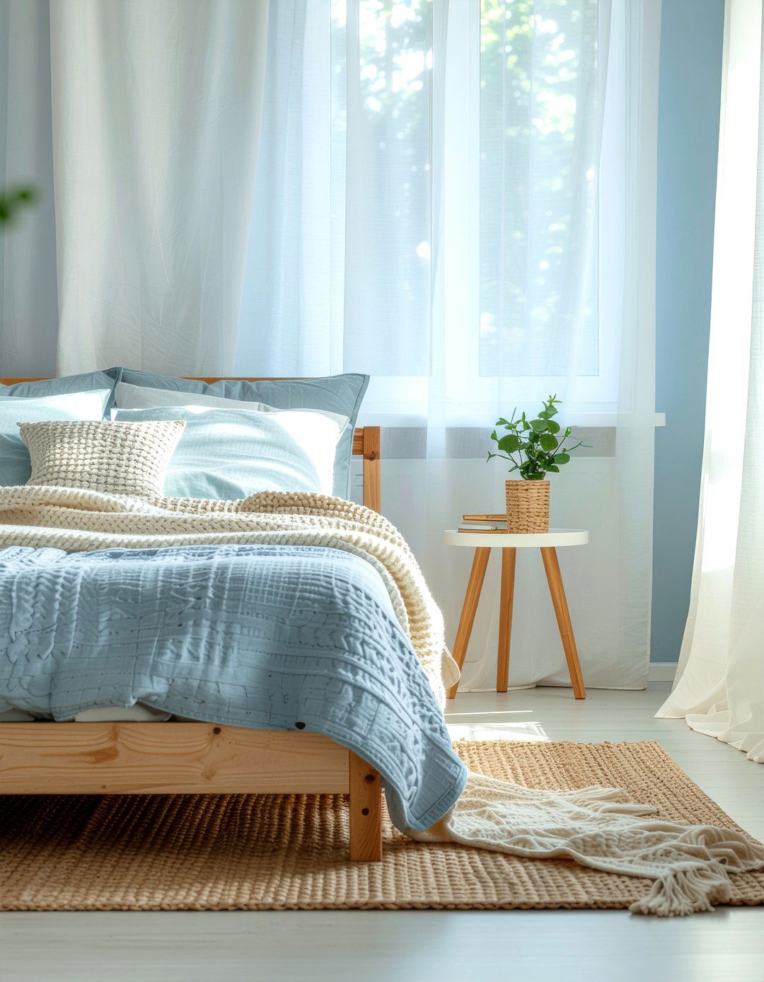 Light blue bedroom - 30 bedroom blue walls