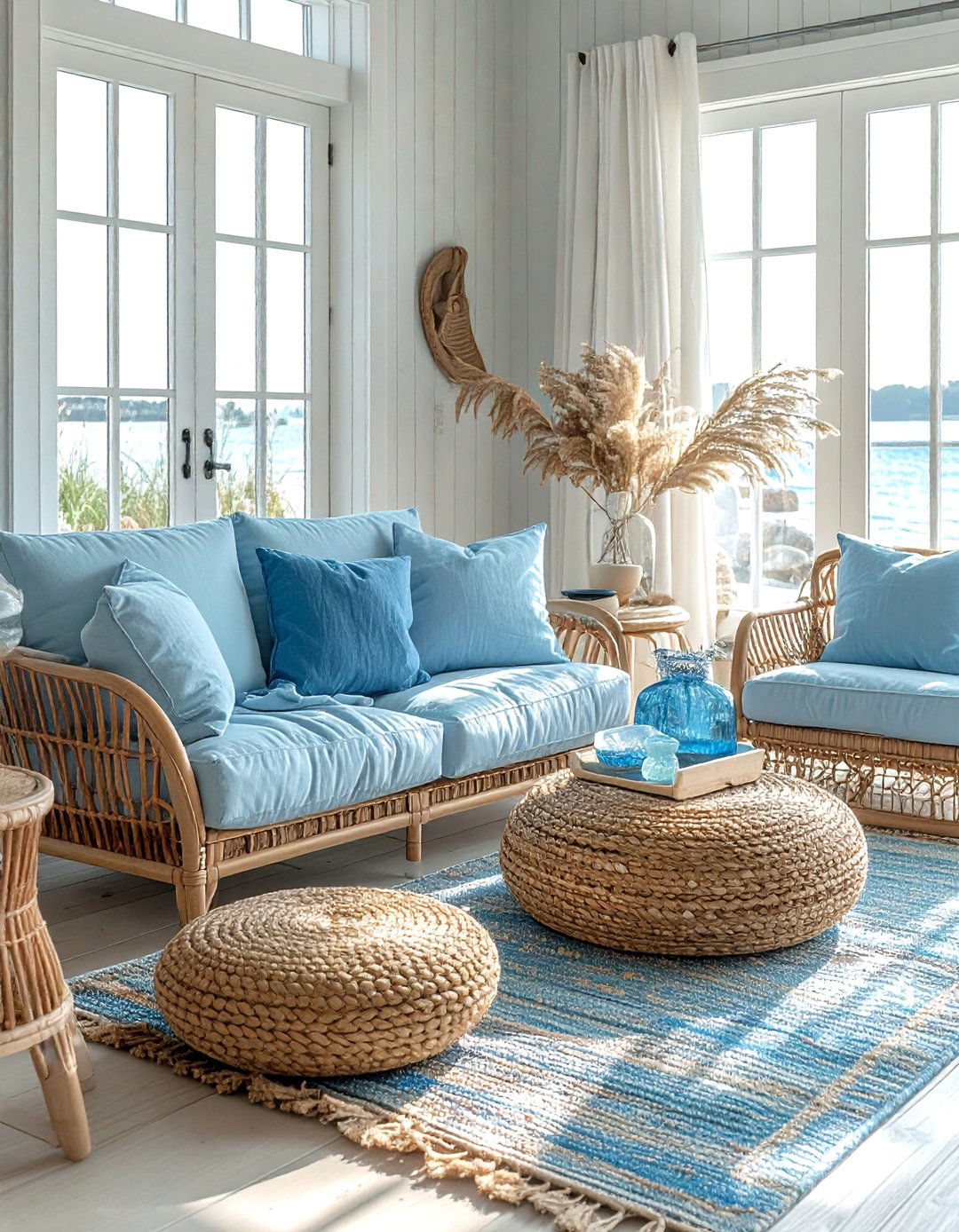Light blue coastal decor - 30 light blue decor ideas