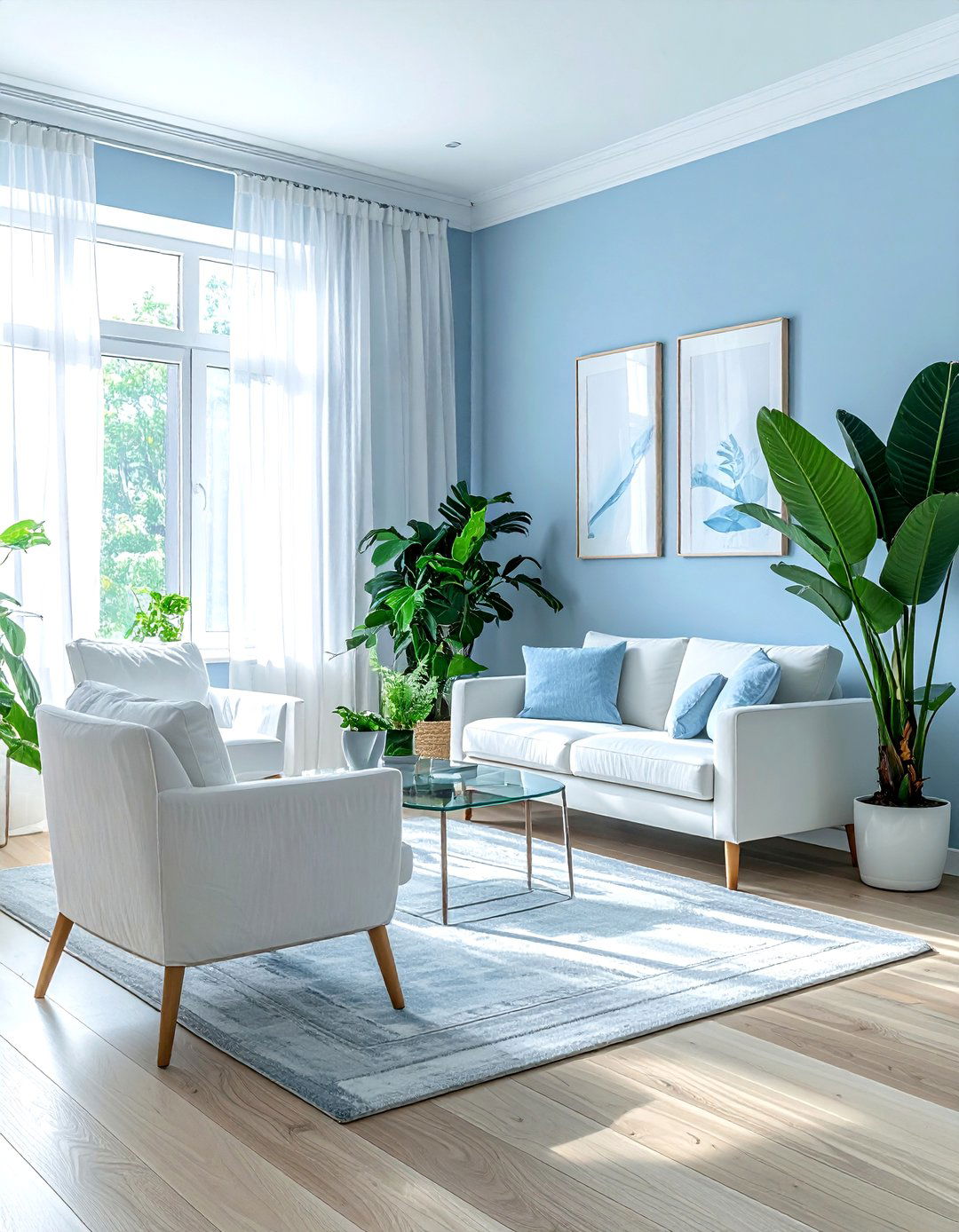 Light blue living room - 30 contemporary blue living room ideas