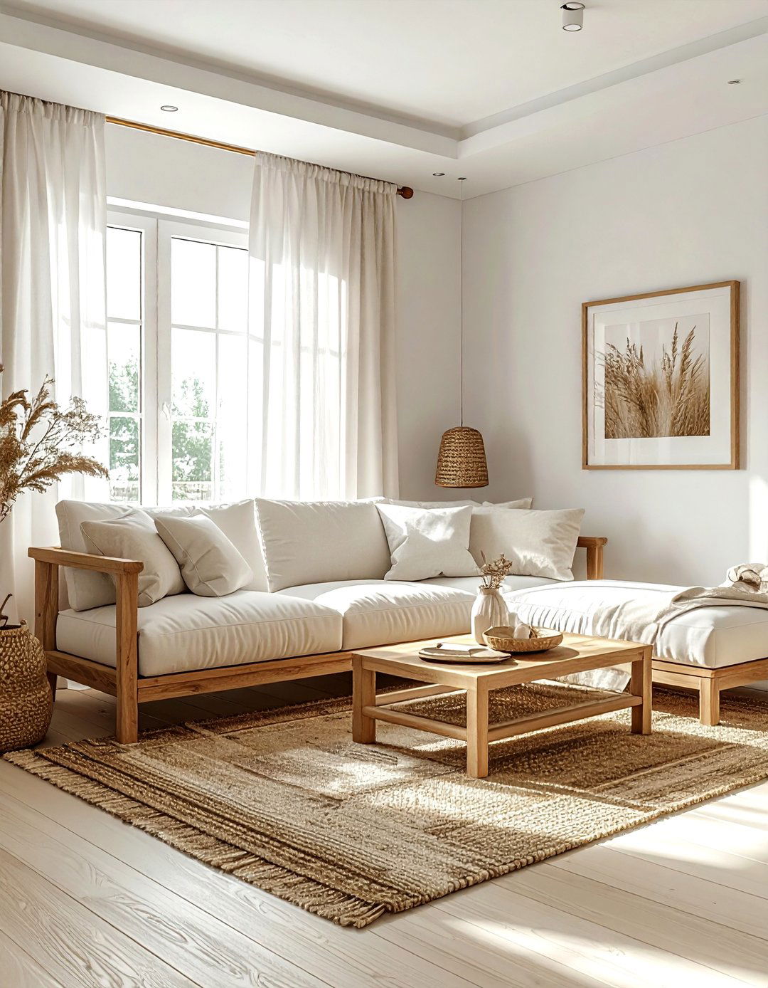 Light brown and white living room - 30 brown and white living room ideas