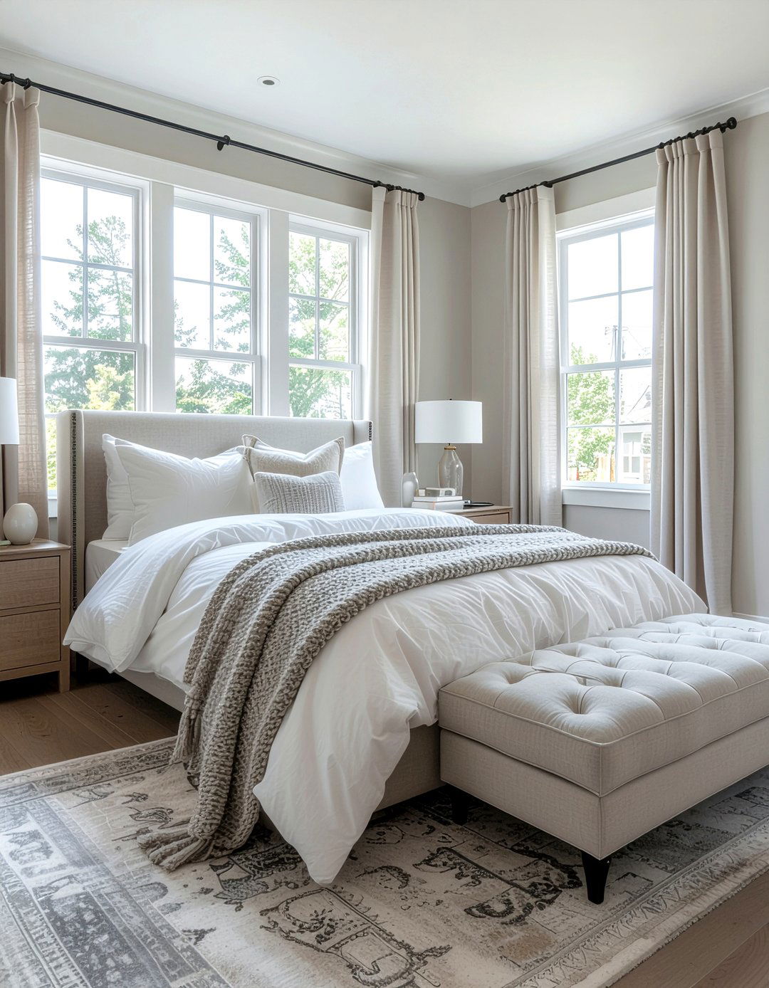 Light dove gray bedroom - 30 all gray bedroom ideas