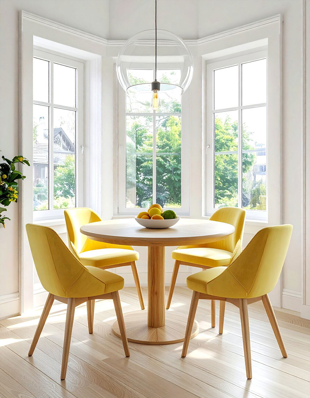 Light filled breakfast nook - 30 serene decor ideas