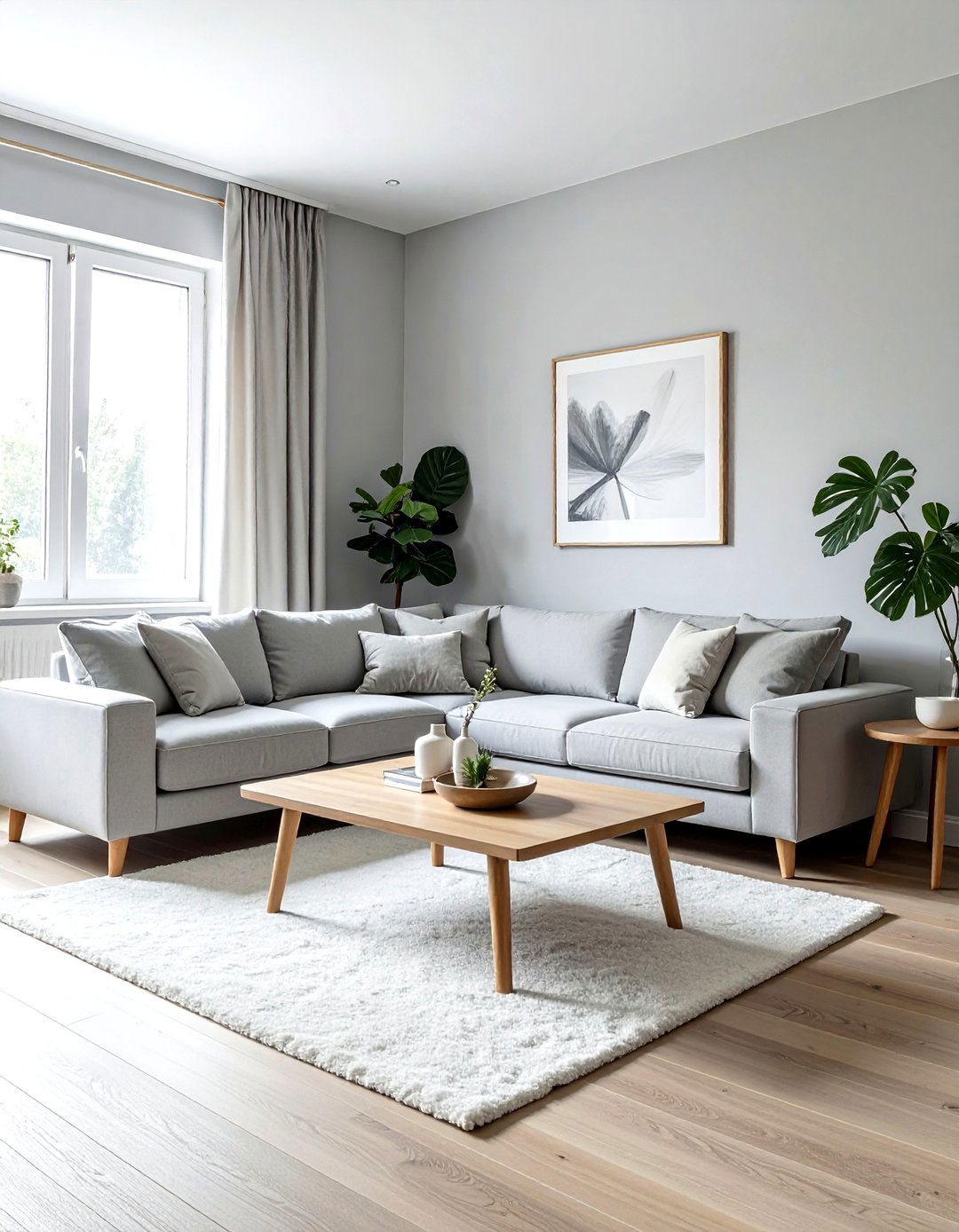 Light grey living room - 30 modern grey living room ideas
