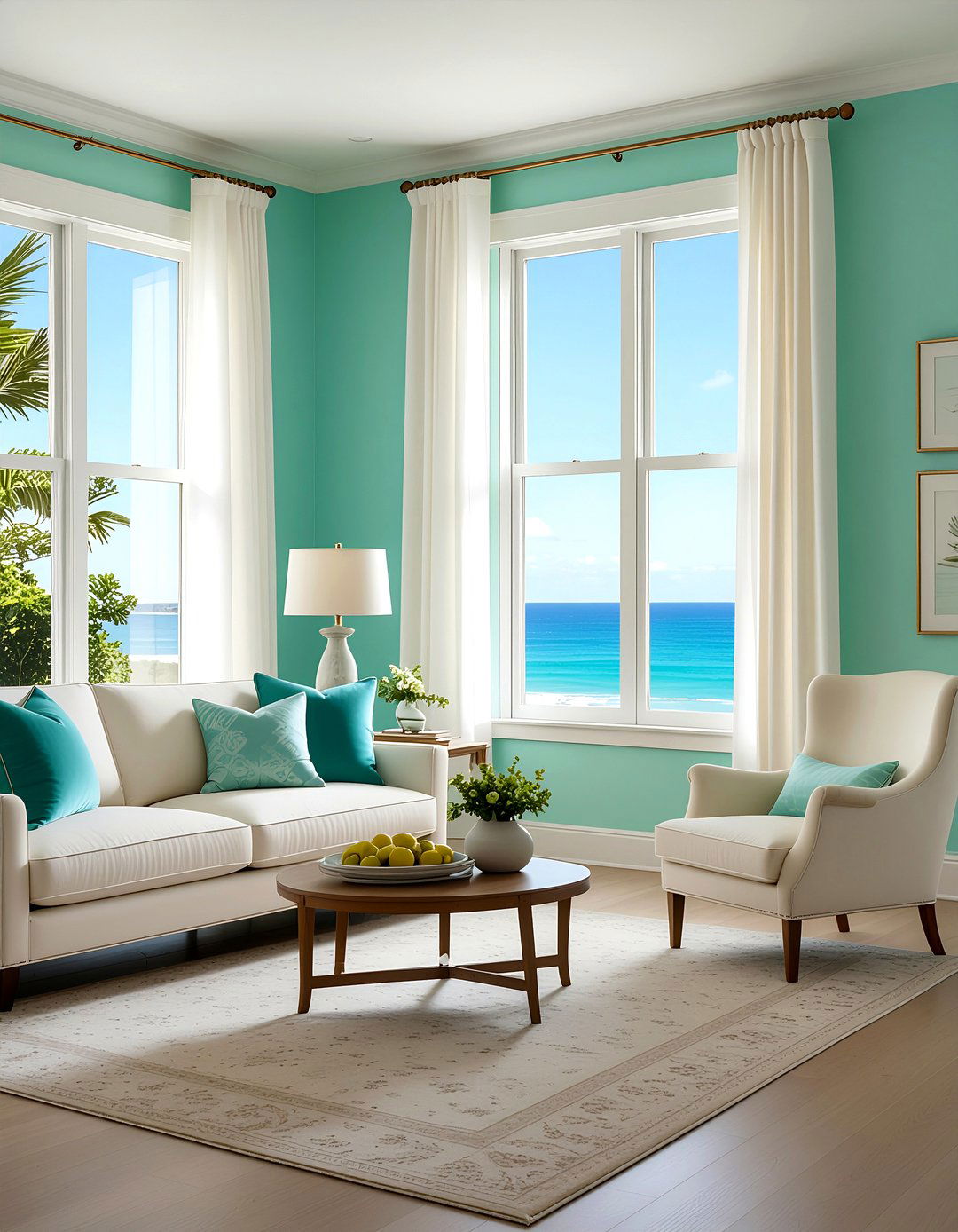 Light turquoise living room - 30 turquoise living room ideas