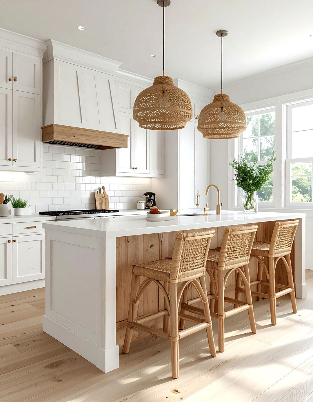 Light wood coastal kitchen - 30 coastal kitchen ideas