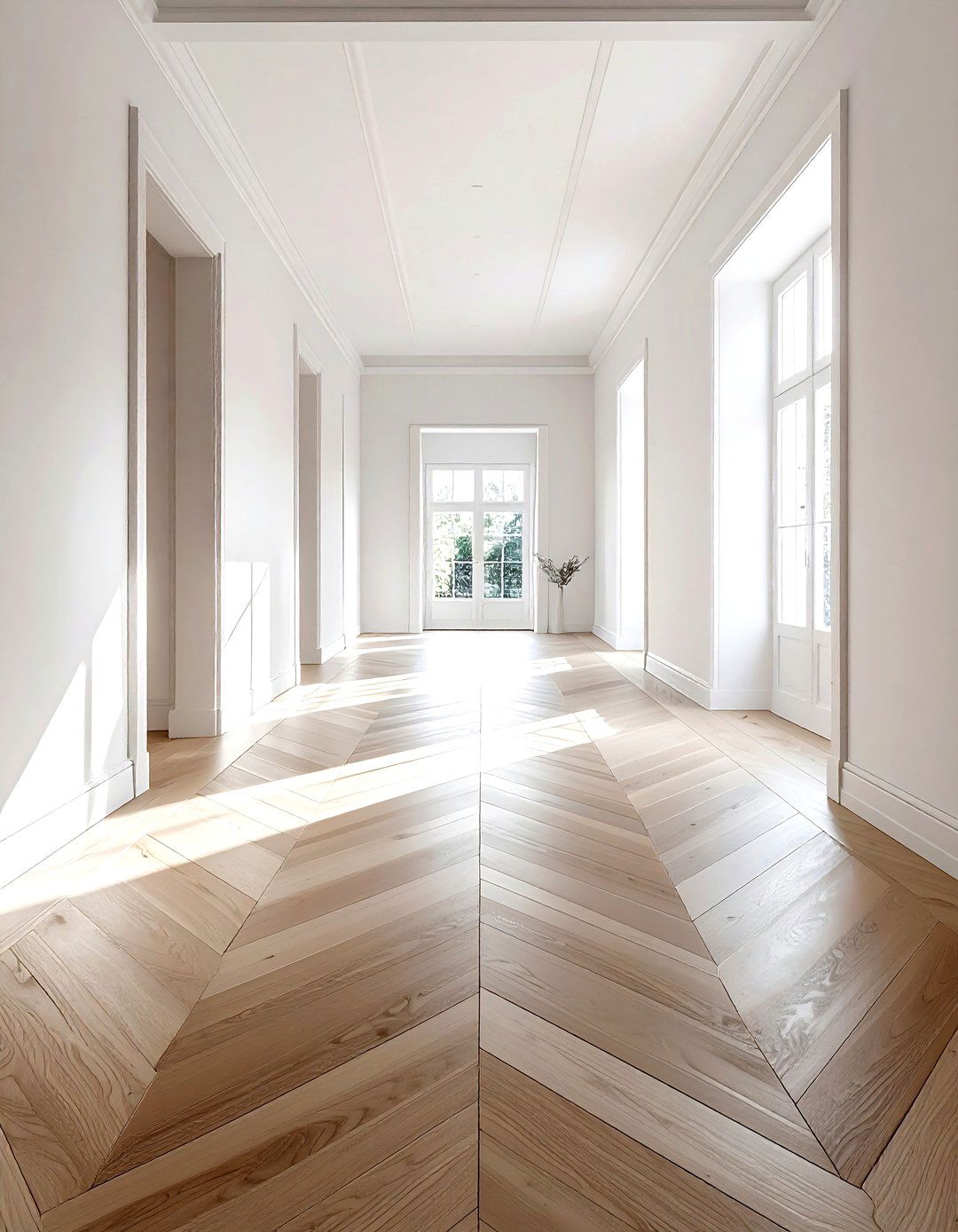Light wood flooring - 30 crisp decor ideas