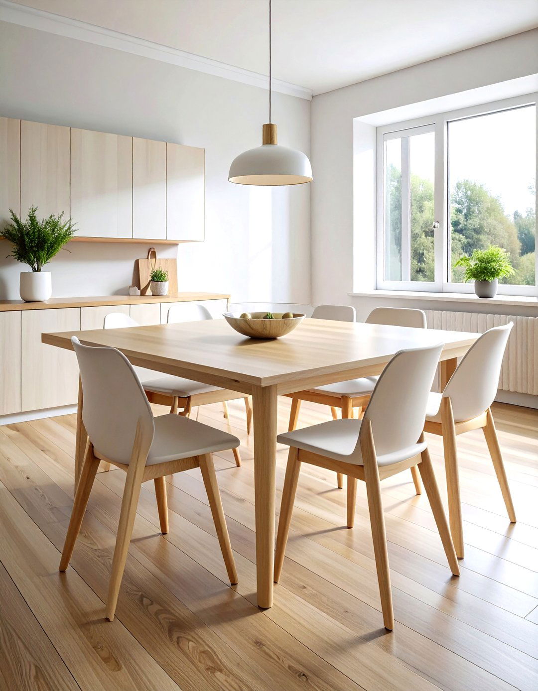 Light wood furniture - 30 Scandinavian minimalist decor ideas