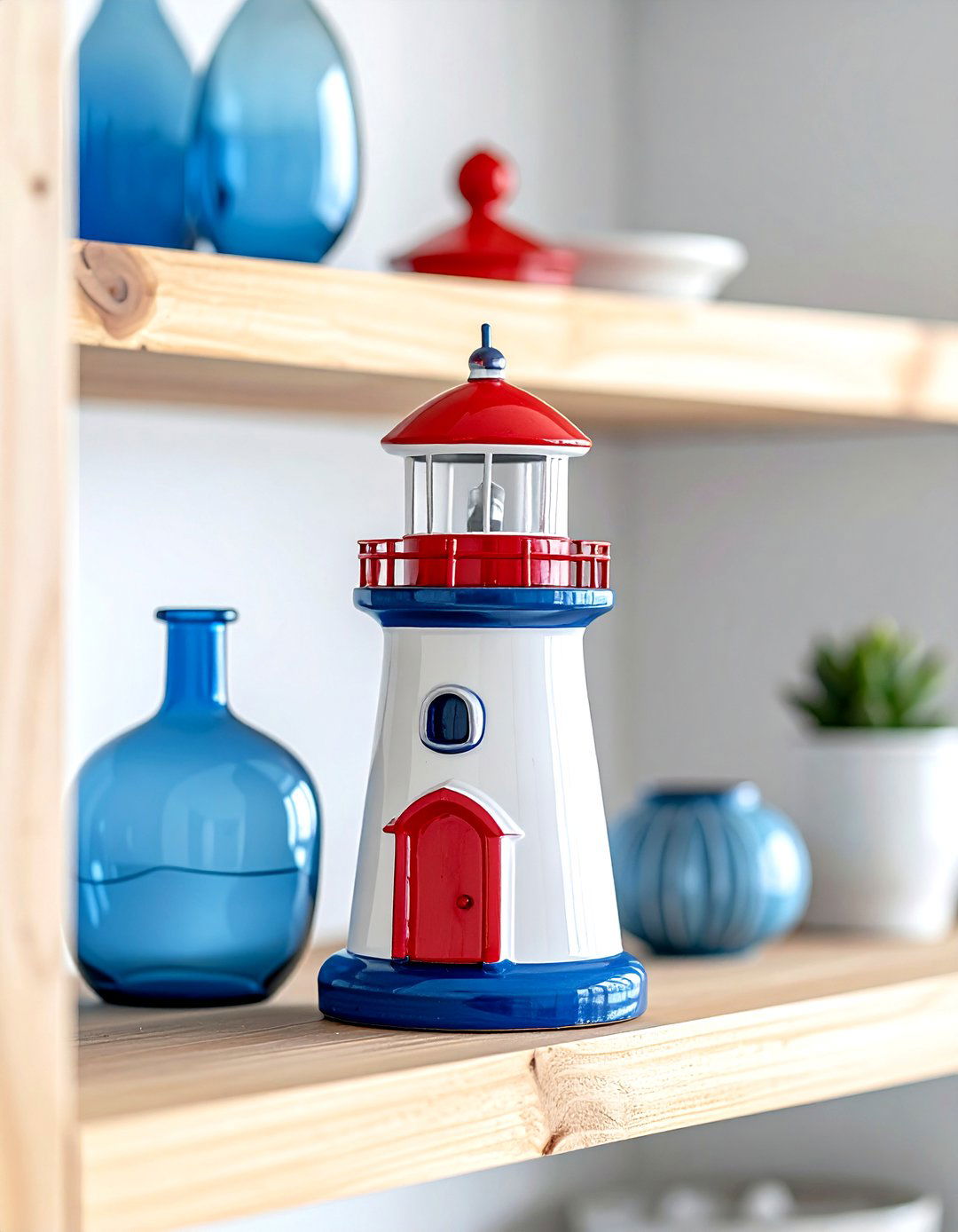 Lighthouse Decor - 30 nautical bathroom ideas