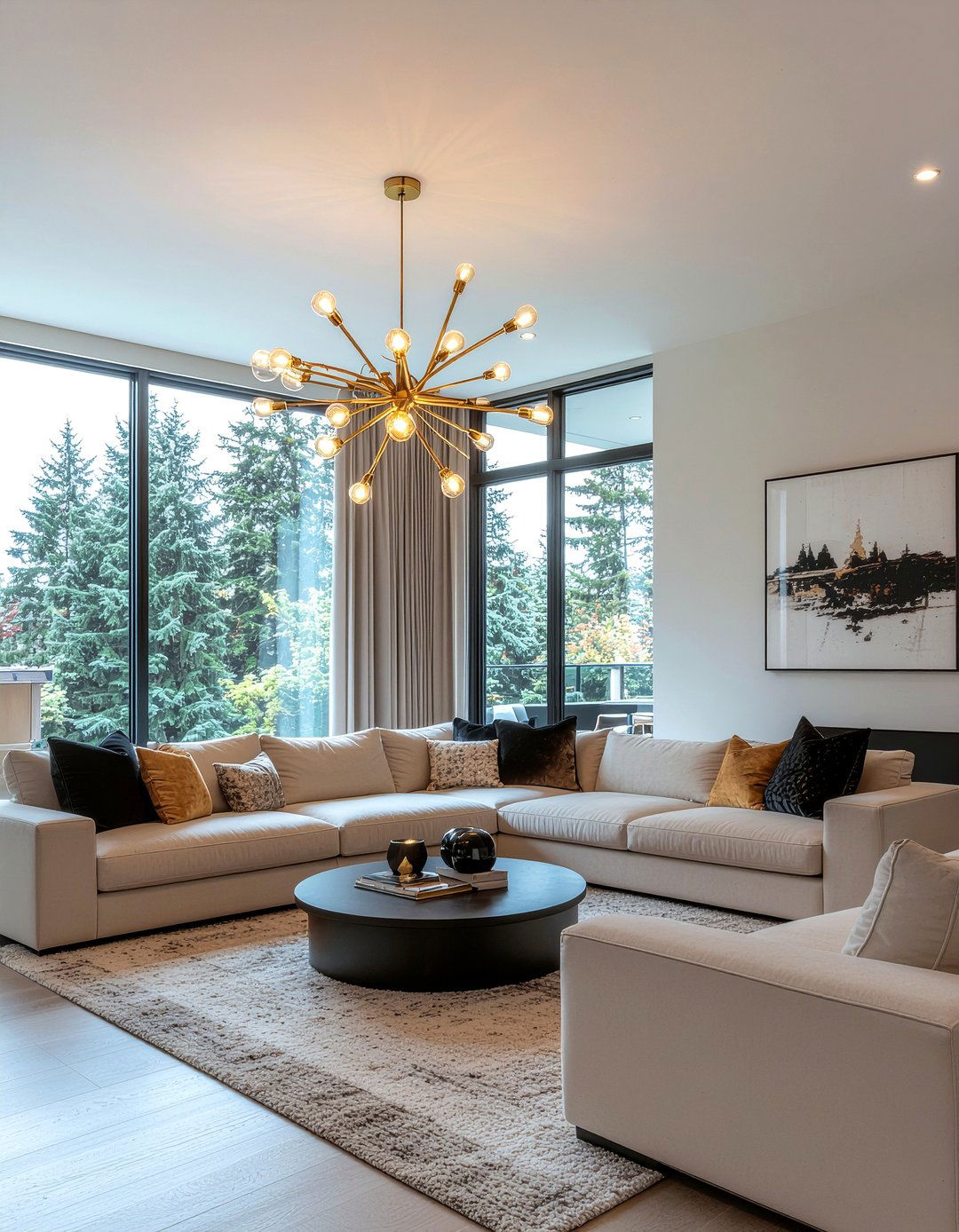 Lighting Fixture Update - 30 DIY living room decor ideas