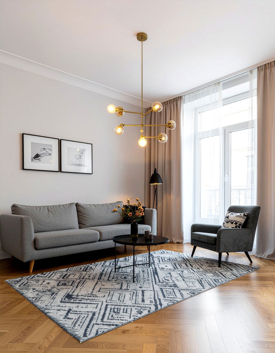 Lighting fixtures - 30 living room on a budget ideas