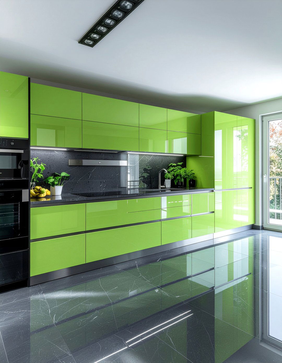 Lime Green Kitchen - 30 green kitchen ideas