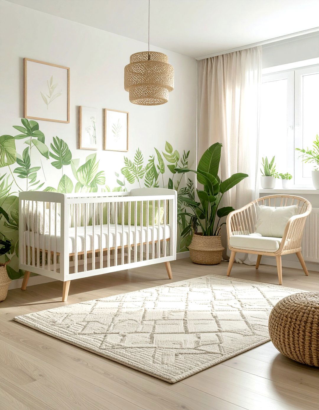 Lime cream nursery - 30 green decor ideas