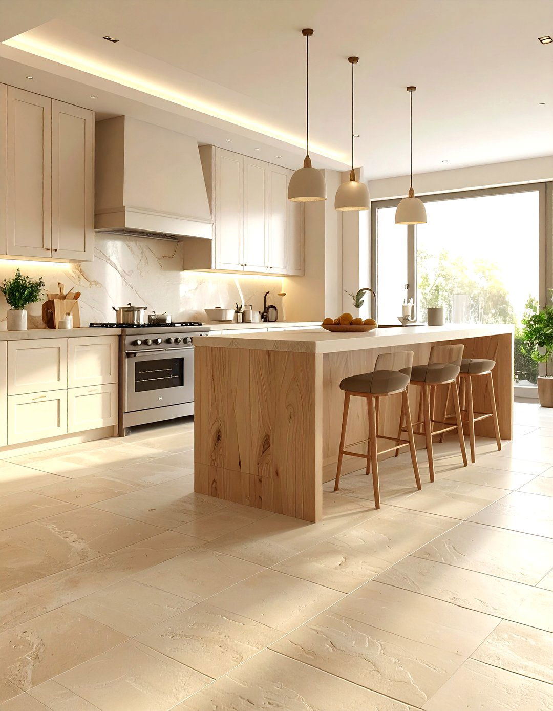 Limestone Kitchen Floor - 30 kitchen soft settings