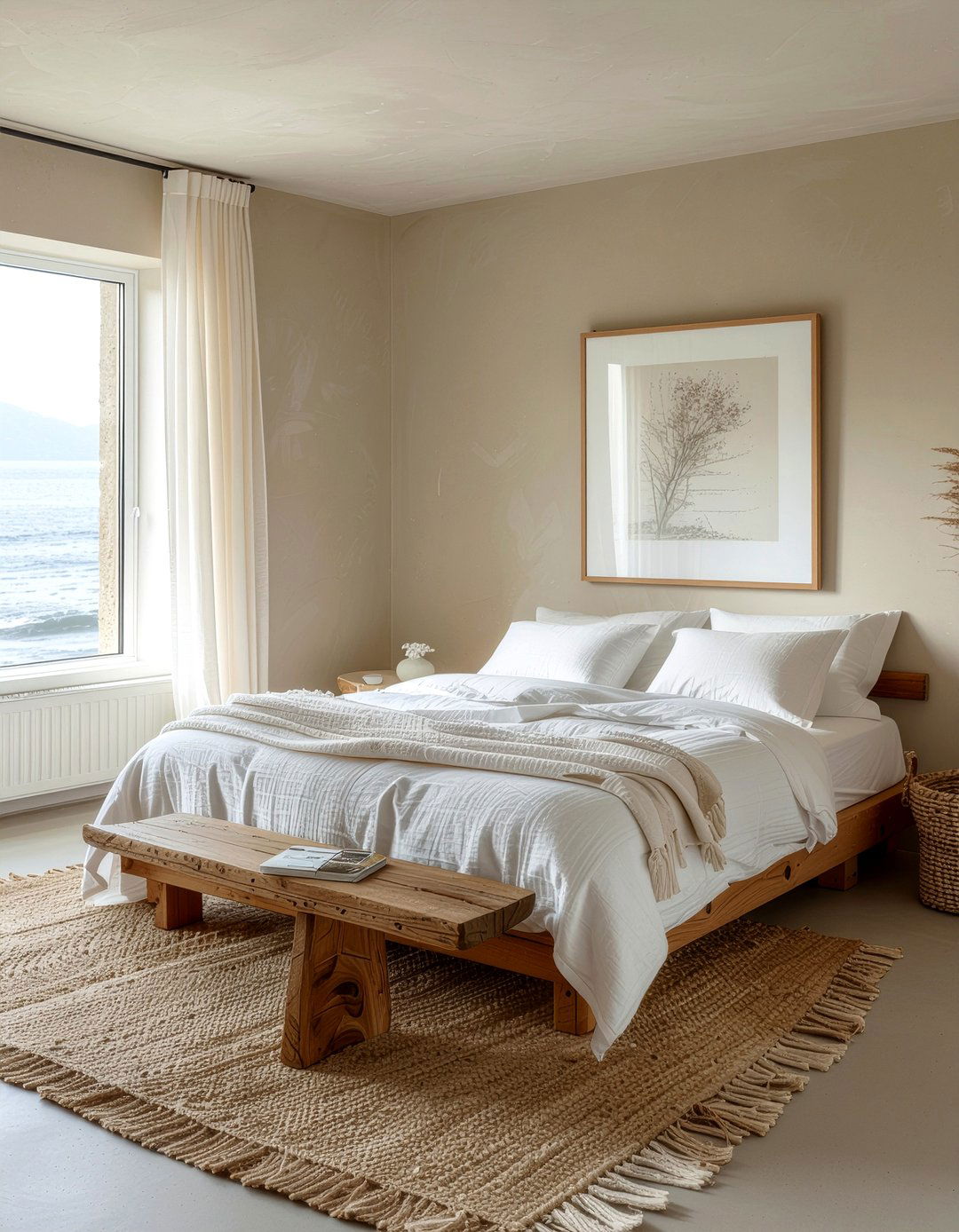 Limewash Bedroom Walls - 30 textured bedroom ideas