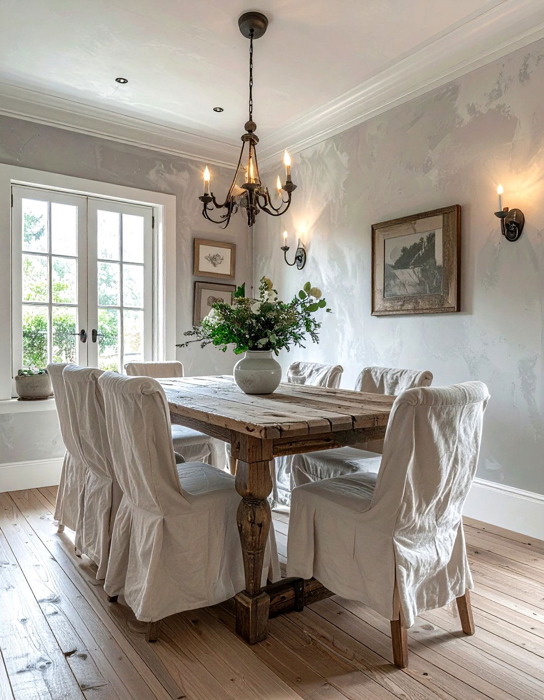 Limewash Paint Dining Room - 30 textured dining room ideas